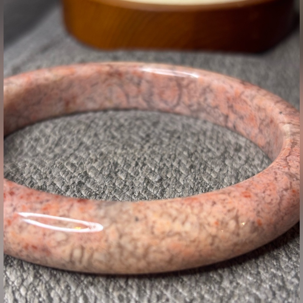 Flower Agate Bangle - image 2